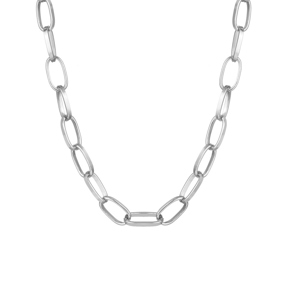 2/$20 💛 Silver Clavicle Link Chain - Picture 2 of 2